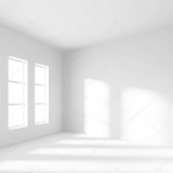 White empty room